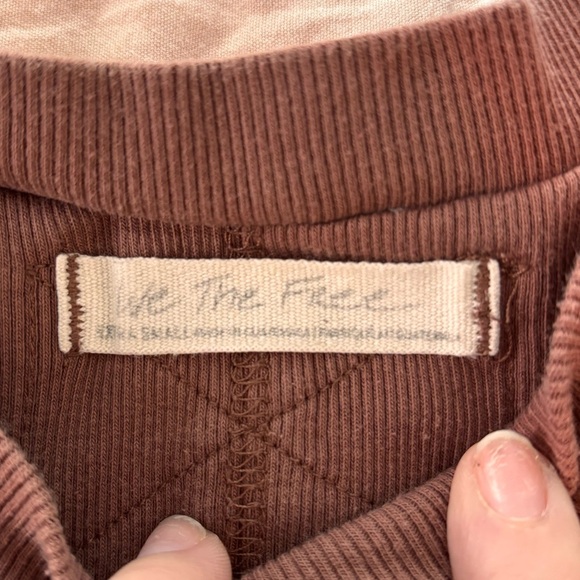 Free People We The Free Kate Tank Top Brown size XS - Picture 3 of 3